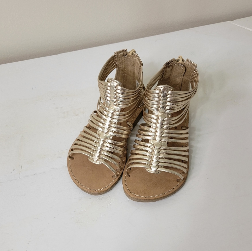 Seychelles Toddler Girls' Gold Sandals